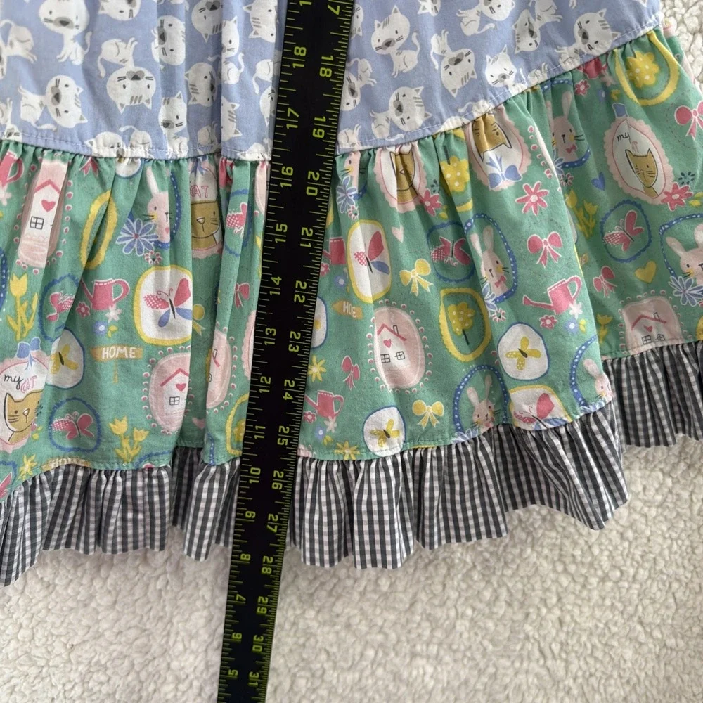 Matilda Jane Everything Nice Dress It's a Wonderful Parade Girls Size 6 Cat